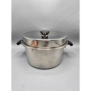 VTG Wards Signature Prestige 18-8 Tri-Ply Stainless Steel‎ 6 Qt Stockpot & Lid